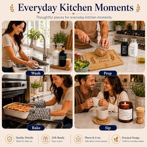 House warming gifts new home basket, New Home Gift Basket (21-Piece)