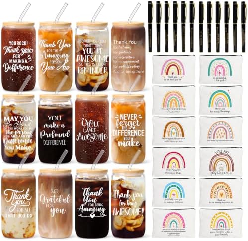 12 Set Employee Appreciation Gifts Thank You Gifts Bulk for Coworker