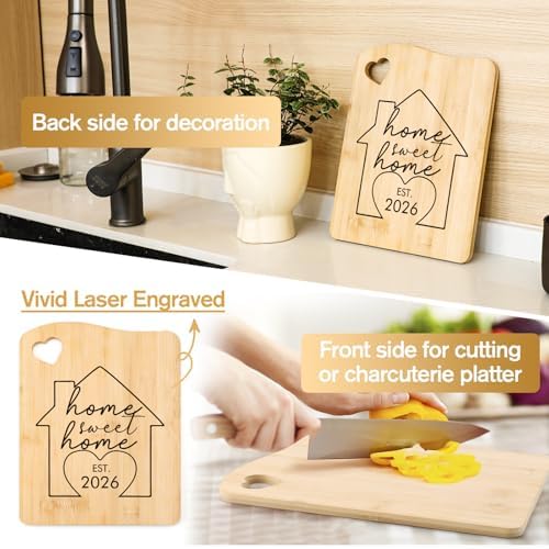 House Warming Gifts New Home, New Home Essentials Cutting Board