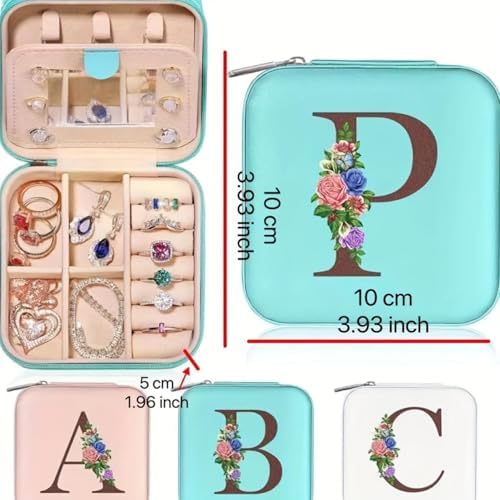 Personalized Jewelry Box - A portable storage box for travel rings