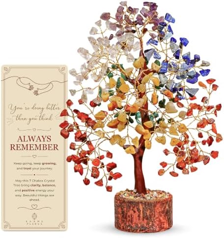KarmaPledge 7 Chakra Tree of Life, Always Remember Birthday Gifts for