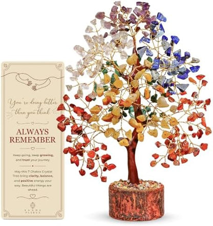 KarmaPledge 7 Chakra Tree of Life, Always Remember Birthday Gifts for