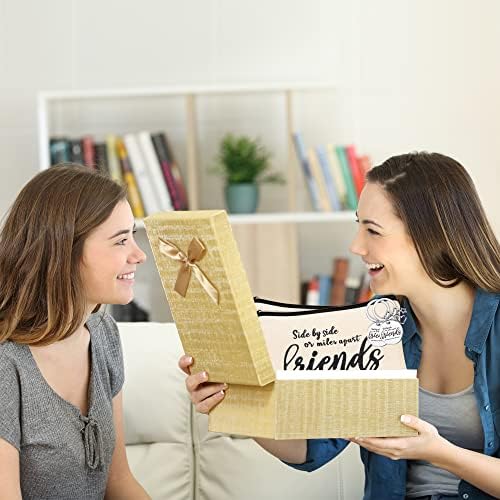 Kolewo4ever 12pc Friend Appreciation Gift Set: 6 Cosmetic Bags & 6
