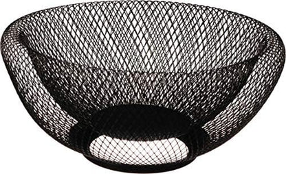 Cq acrylic Metal Wire Fruit Basket,Large Round Storage Baskets for