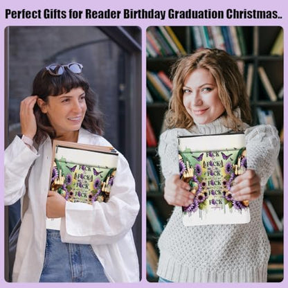 Funny Gifts Book Lovers Gifts Book Sleeve, Book Accessories Bookish