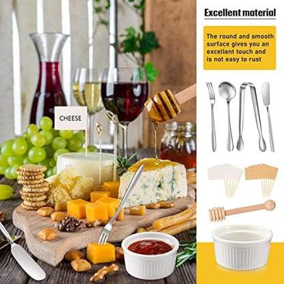 Charcuterie Board Accessories Utensils Cheese Spreader Knives Set