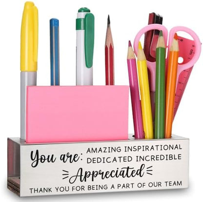 Team Appreciation Gift Pen Holder "You Are Amazing Inspirational