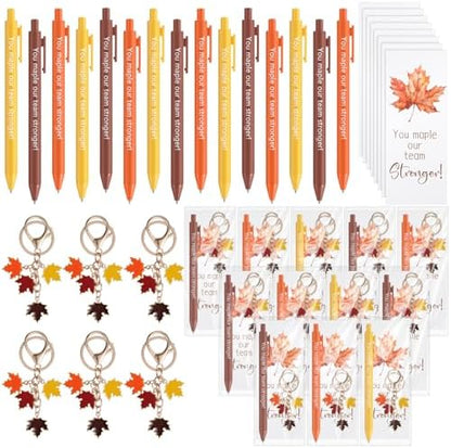 20 Sets Fall Party Favors, Fall Gifts Bulk for Coworker, Employee