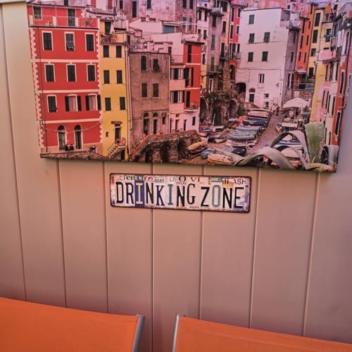 Vintage Fart Zone Wall Decor Street Signs Metal Tin Signs