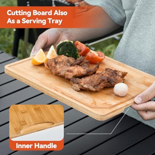 5-in-1 Grill Food Prep BBQ Meat Tray Container and Carry System