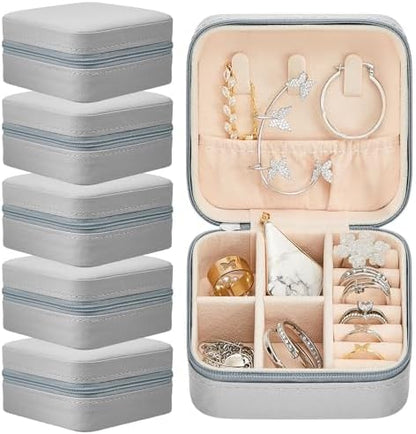 Taiyin 6/12/50 Pcs Travel Jewelry Case Bulk
