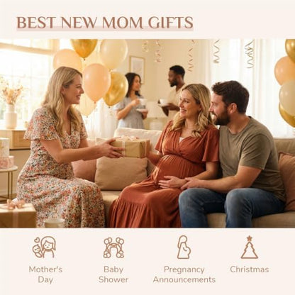 Storieme First Time Parents Figurine, New Mom Gifts for Women