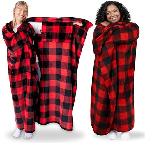 Super Blanky Wearable Blankets for Women & Men, Dorm Room Essentials