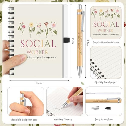 Hushee 6 Sets Social Worker Gifts, Appreciation Gifts for Coworkers