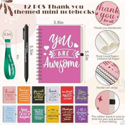 Skylety 12 Set/48 Pcs Employee Appreciation Gifts Bulk Administrative