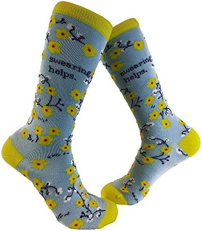 Funny Womens Socks with Sarcastic Sayings and Cool Designs for Girls