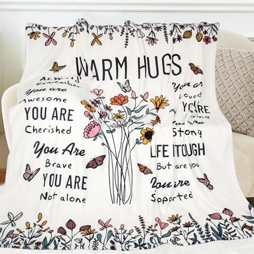 Get Well Gifts for Women, Warm Hug/Healing Blanket Throw 60"x50"