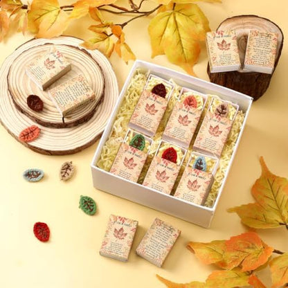 Wettarn 12 Sets Fall Gifts Bulk for Adults, Friendsgiving Party Favors