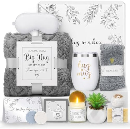 Sympathy Gift Basket for Loss of Loved One Hug in a Box for Women