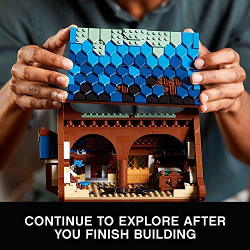 LEGO Ideas Medieval Blacksmith 21325 Building Set, Model Kit for