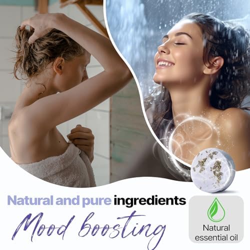 SWCANDY Shower Steamers Aromatherapy Gifts for Women 8 Pcs Shower Home