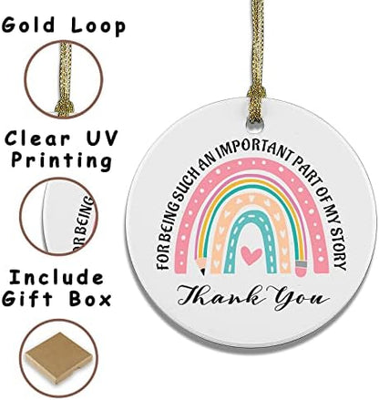Teacher Appreciation Gifts Thank You for Being Such an Important Part