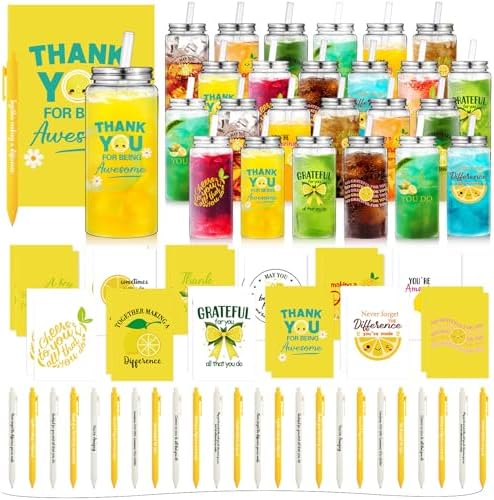 AmazingSpark 72 Pcs Thank You Gifts Bulk Employee Lemon Appreciation