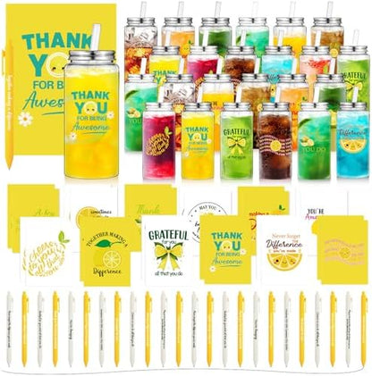 AmazingSpark 72 Pcs Thank You Gifts Bulk Employee Lemon Appreciation