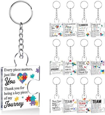 Team Appreciation Gifts Bulk for Coworkers Employee Staff Keychains