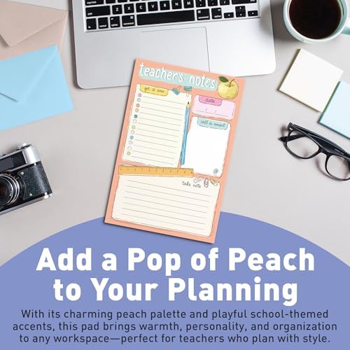 Sweetzer&Orange Teacher Planner Pad – Weekly Undated Lesson Planner