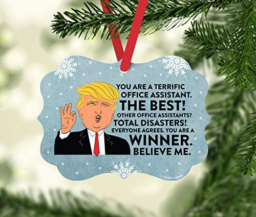 Andaz Press President Donald Trump Fancy Frame Keepsake Christmas