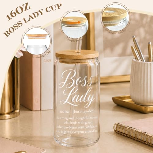 LUICONMO Thank You Gifts for Boss Lady, Bosses Day Gifts for Women