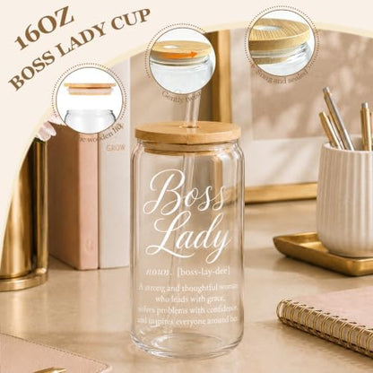 LUICONMO Thank You Gifts for Boss Lady, Bosses Day Gifts for Women