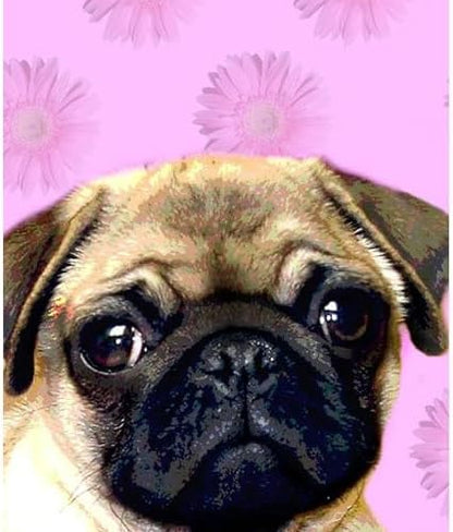 CafePress Pug Throw Blanket Soft Fleece Plush Throw Blanket