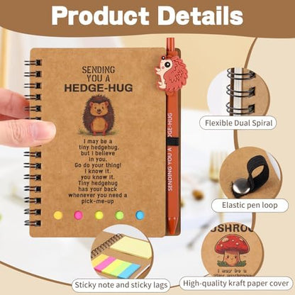 20 Sets Employee Appreciation Gifts Bulk Inspirational Spiral Notebook