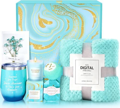 BodyRefresh Birthday Gifts for Women, Christmas Gift Baskets for Her