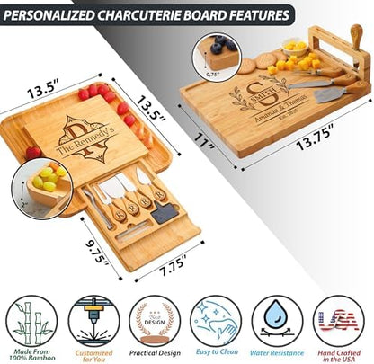 Personalized Charcuterie Board for Wedding Gift for Couple 2026