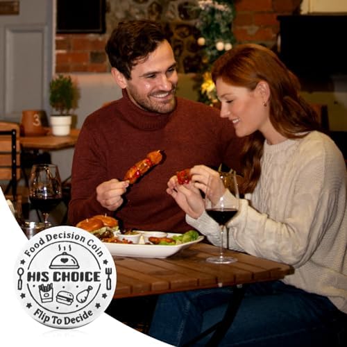 Ymapinc Couples Dice,Double-Sided Food Decider,Scratch Off Date Night