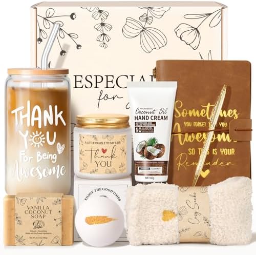 Frerdui Thank You Gifts for Women Appreciation Gift Box for Coworker