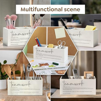 Teamwork Gifts Pen Pencil Holder for Coworkers Employees