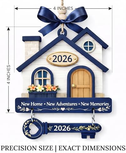 New Home Ornament 2026, New Home Gifts, Housewarming Presents, New
