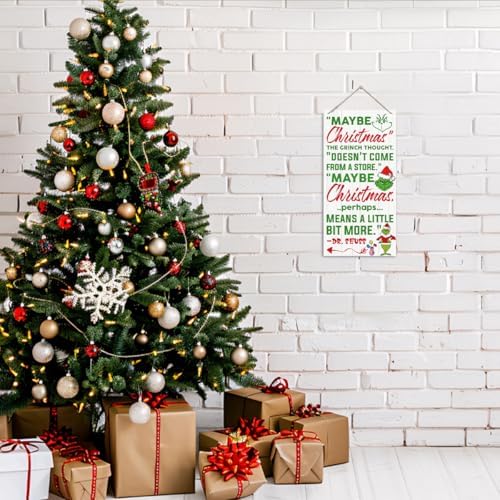 Christmas Decor Sign, Christmas Hanging Wooden Signs, Winter