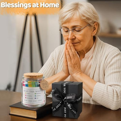 Bible Verse Jar, Read Me When Bible Verses Jar, Christian Gifts for