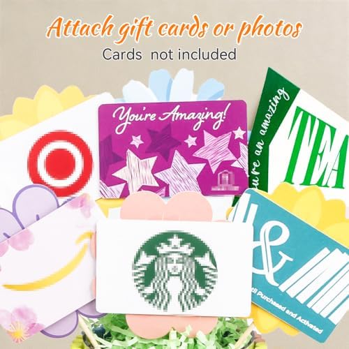 Teacher Gifts-Gift Card Holder,Macaron-Coloured Pencil-Shaped