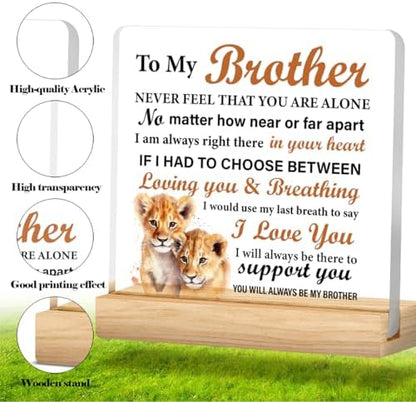 Brother Gifts for Brother from Sister Bro, Birthday Gifts for Brother