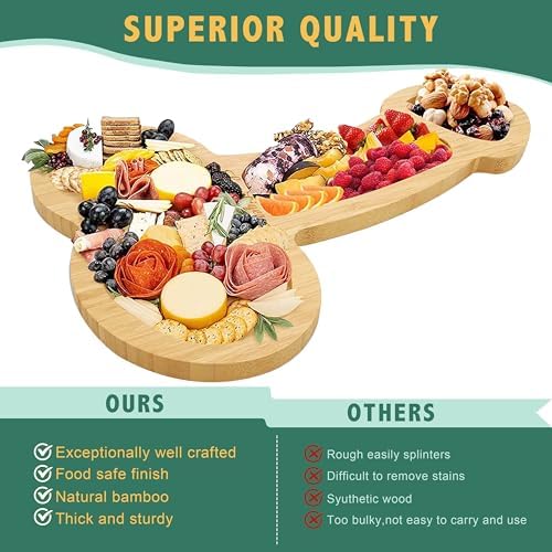 Funny Aperitif Board,Solid Wood charcuterie Board and Cheese Board