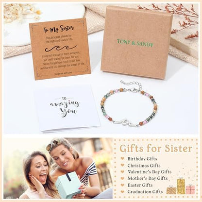 TONY & SANDY Friend Gifts for Women, Unique Birthday Gifts for Women