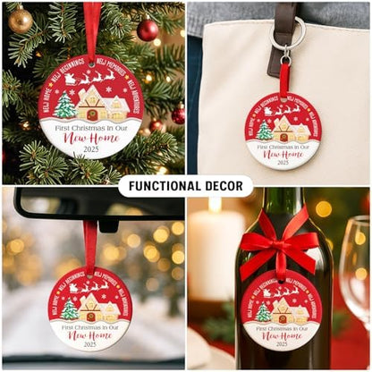 First Christmas in Our New Home Ornament 2025, Housewarming Gifts for