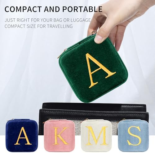 Parima Gifts for Women - Women Gifts, Plush Velvet Travel Jewelry