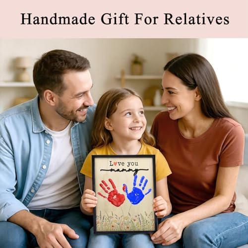 FONDCANYON Mammy Mother's Day Handprint Kit, Mom Mother's Day Birthday